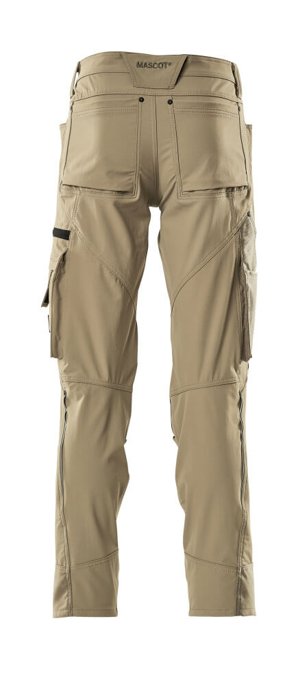 MASCOT® Advanced Werkbroek met kniezakken – Lichtkhaki