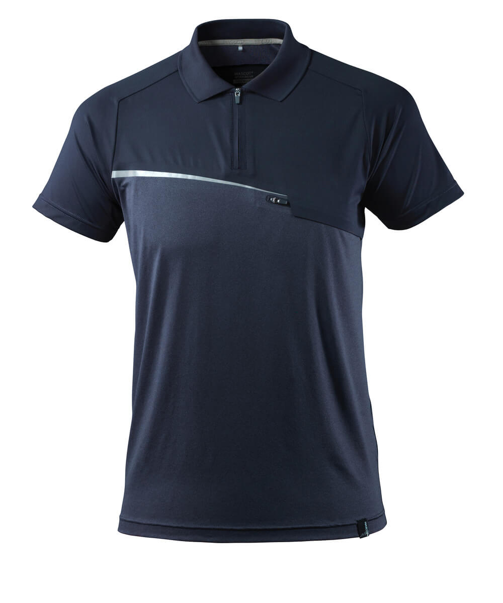 MASCOT® Advanced Poloshirt met borstzak – Donkermarine