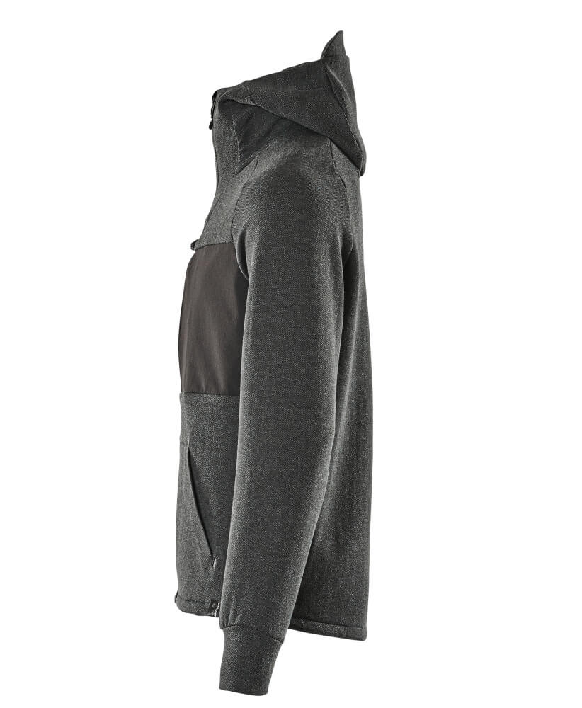 MASCOT® Advanced Hoodie met rits – Zwart