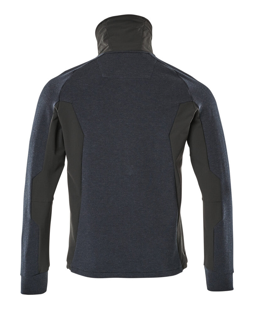MASCOT® Advanced Sweatshirt met rits – Donkermarine/Zwart