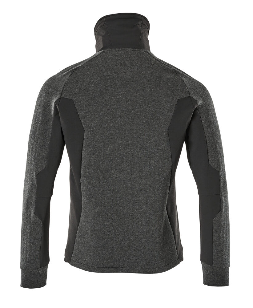MASCOT® Advanced Sweatshirt met rits – Zwart