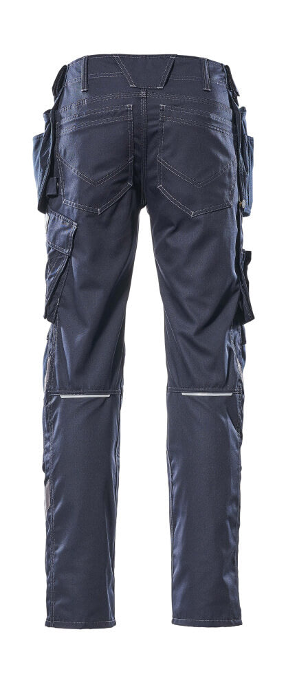 MASCOT® Unique Werkbroek spijkerzakken effen – Donkermarine
