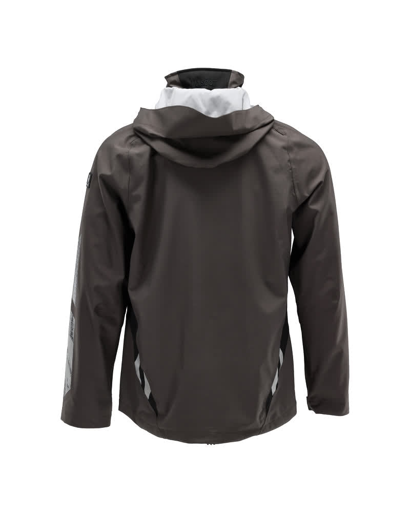MASCOT® Accelerate Shell jas – Donkerantraciet/Zwart