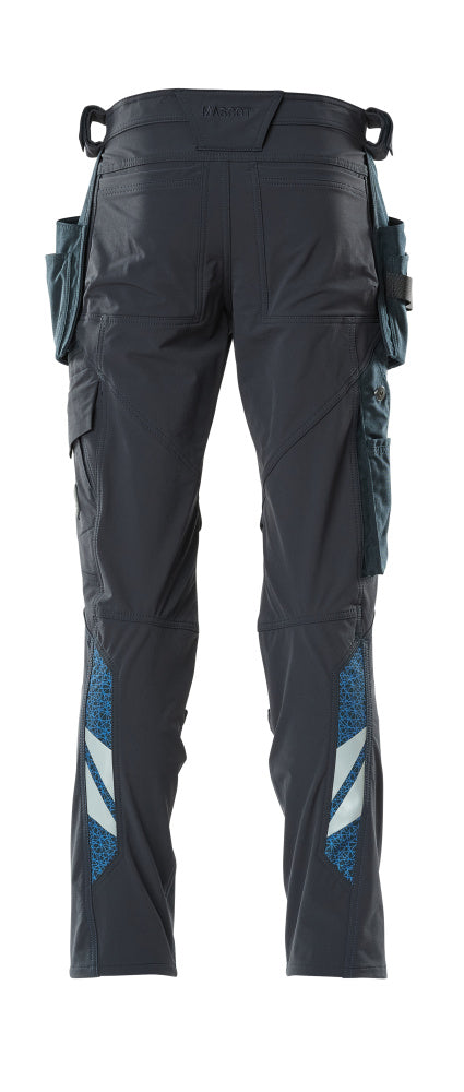 MASCOT® Accelerate Werkbroek met spijkerzakken – Donkermarine