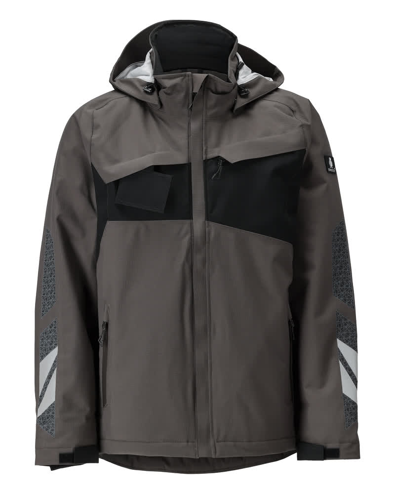 MASCOT® Accelerate Winterjas – Donkerantraciet/Zwart