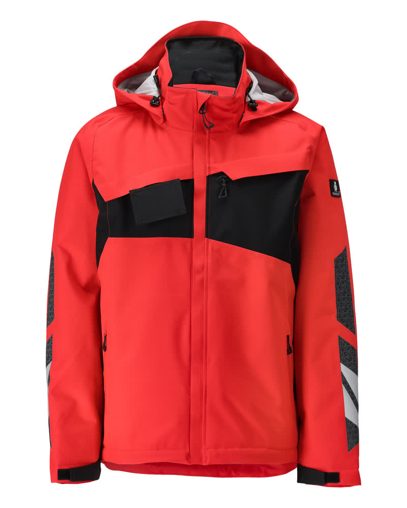 MASCOT® Accelerate Winterjas – Signaalrood/Zwart