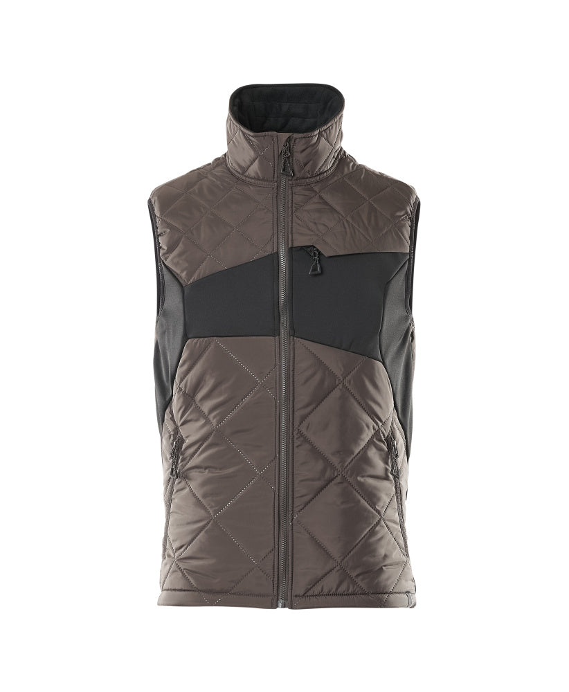 MASCOT® Accelerate Thermobodywarmer – Donkerantraciet/Zwart