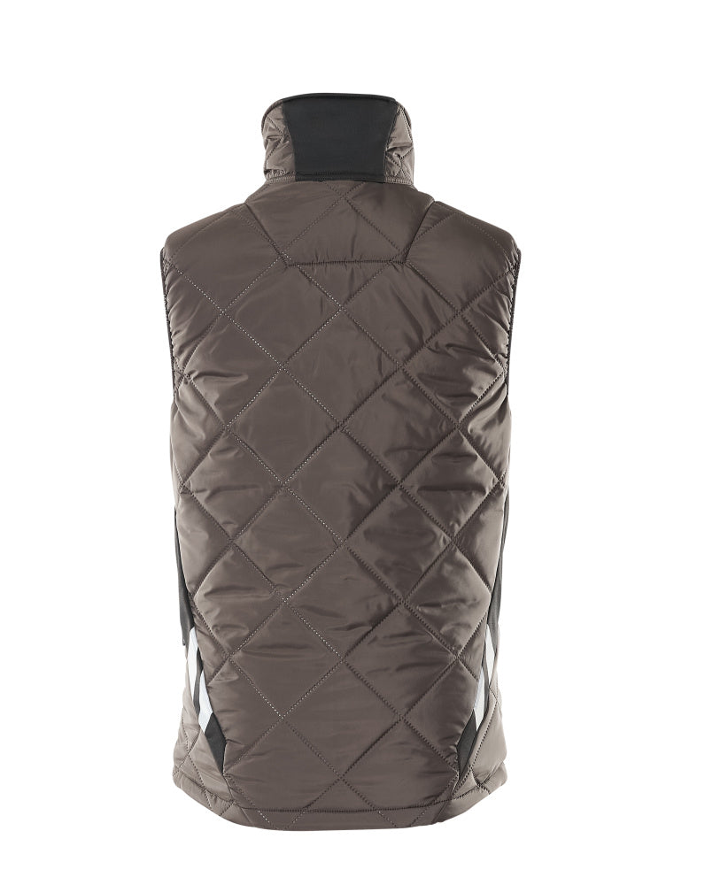 MASCOT® Accelerate Thermobodywarmer – Donkerantraciet/Zwart