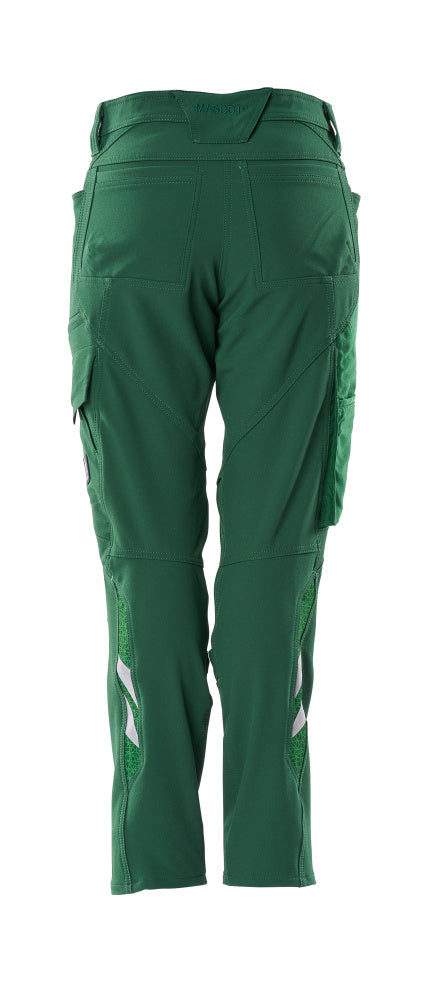 MASCOT® Accelerate Werkbroek dames kniezakken – Groen