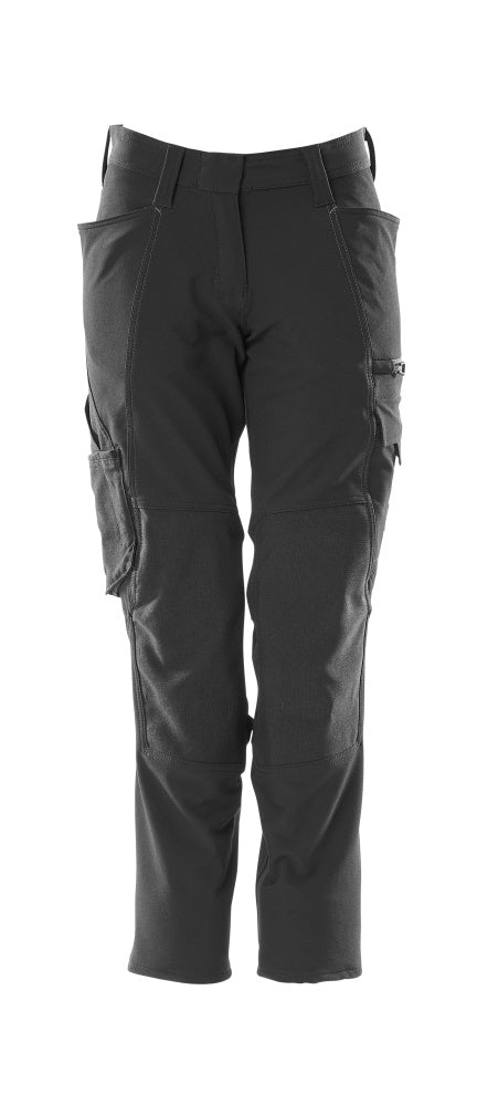 MASCOT® Accelerate Werkbroek dames kniezakken – Zwart