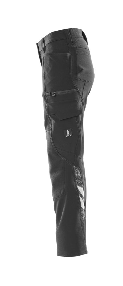 MASCOT® Accelerate Werkbroek dames kniezakken – Zwart