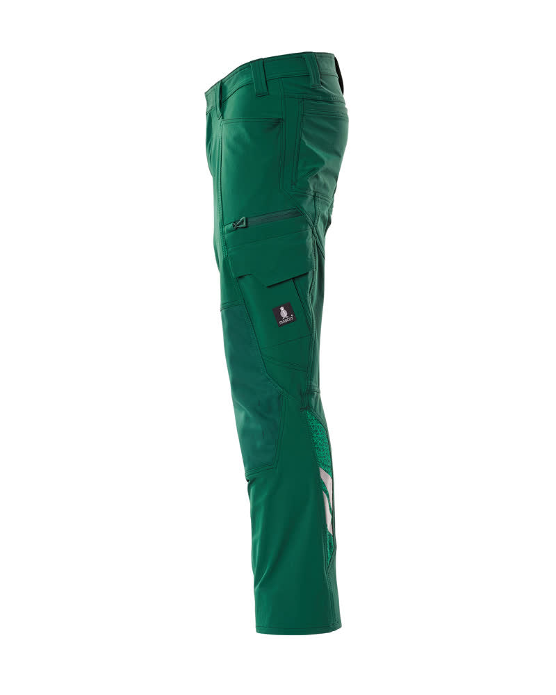MASCOT® Accelerate Werkbroek met kniezakken – Groen