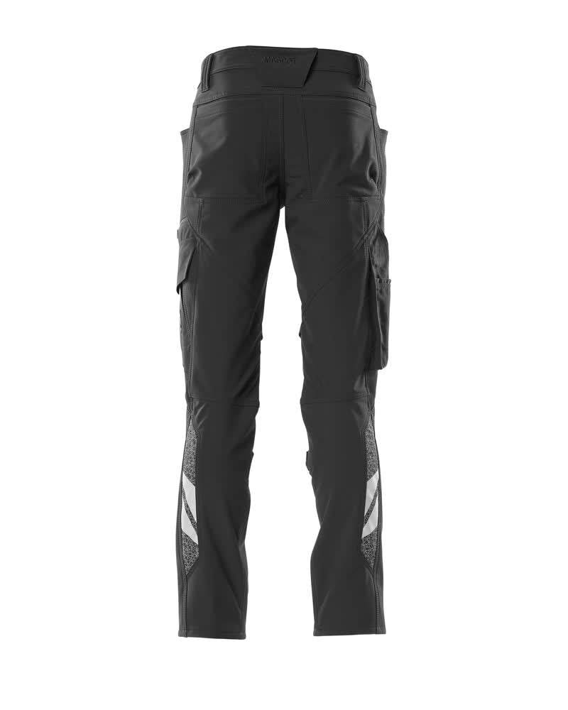 MASCOT® Accelerate Werkbroek met kniezakken – Zwart