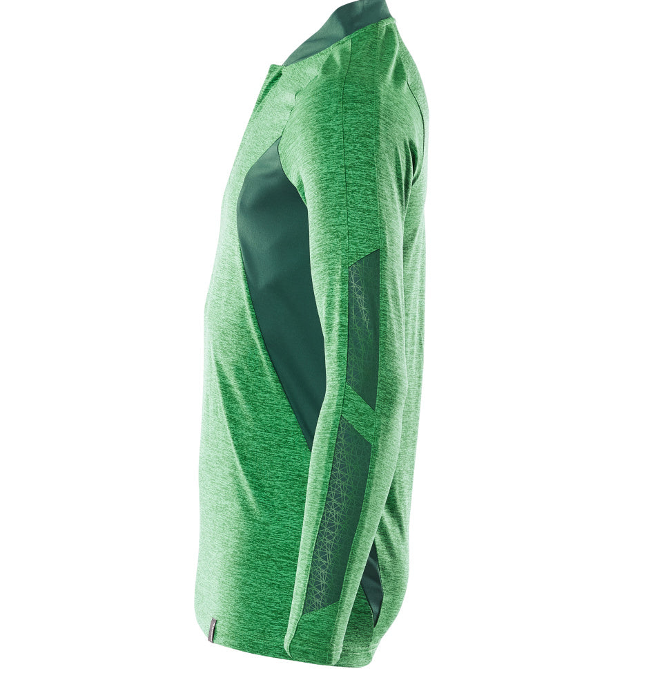 MASCOT® Accelerate Poloshirt lange mouw – Helder groen-gemêleerd/Groen