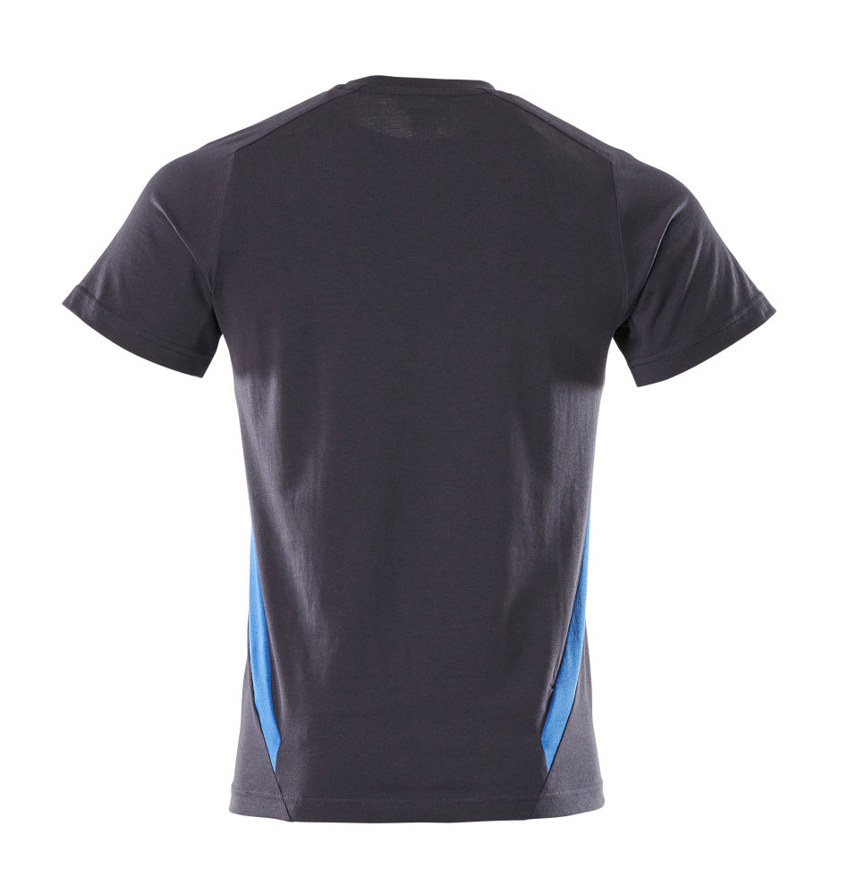 MASCOT® Accelerate T-shirt – Donkermarine/Helder blauw