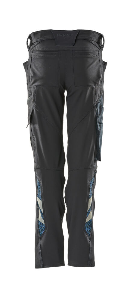 MASCOT® Accelerate Werkbroek kniezakken PEARL – Donkermarine