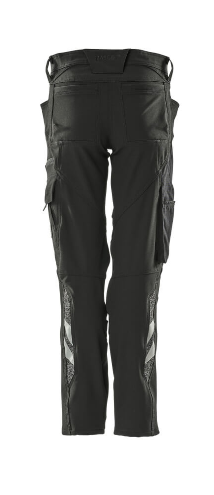 MASCOT® Accelerate Werkbroek kniezakken PEARL – Zwart