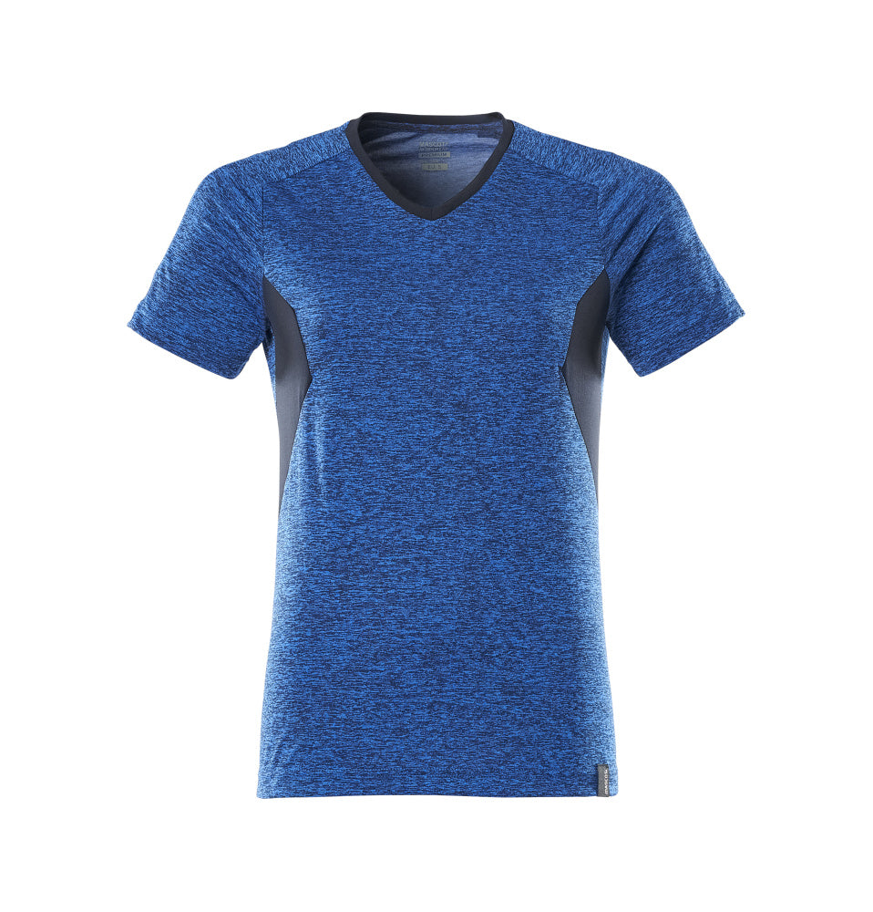 MASCOT® Accelerate T-shirt dames – Helder blauw-gemêleerd/Donkermarine