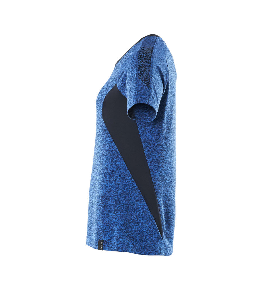 MASCOT® Accelerate T-shirt dames – Helder blauw-gemêleerd/Donkermarine