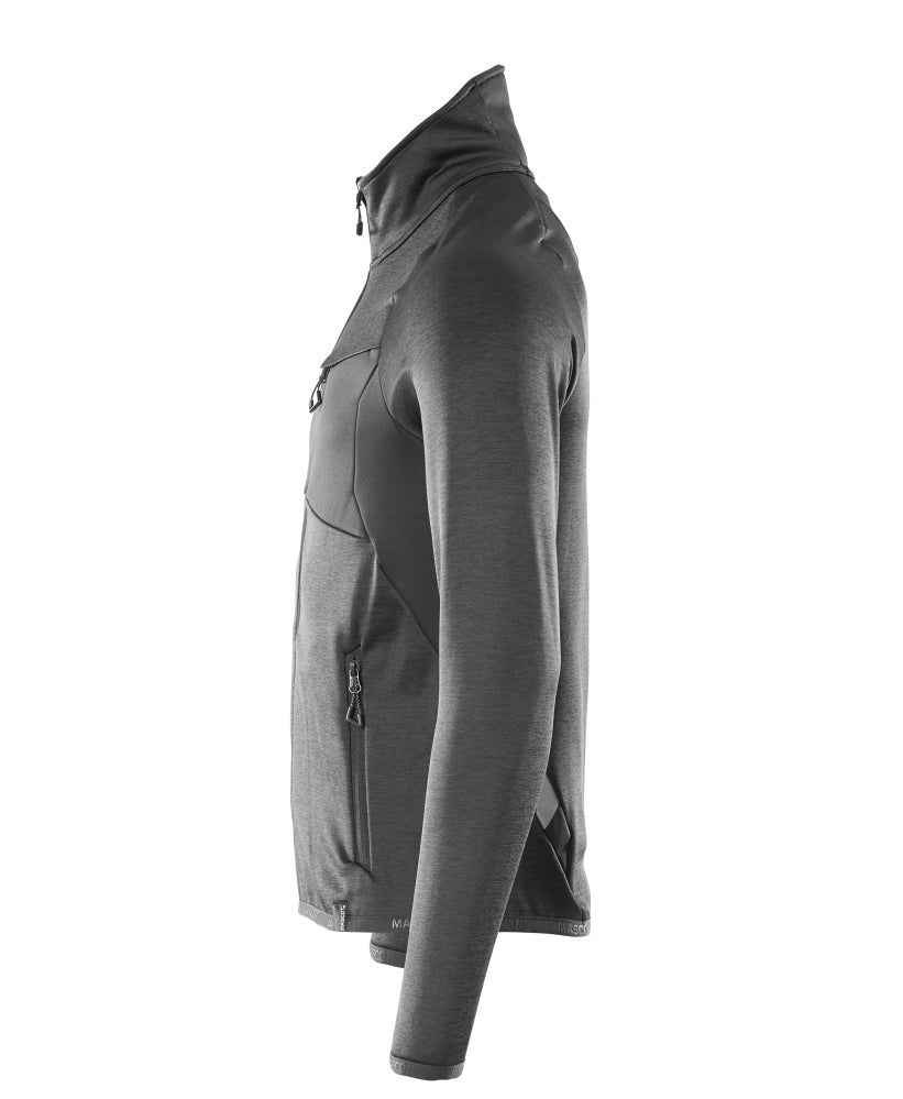 MASCOT® Accelerate Fleecetrui met rits – Zwart