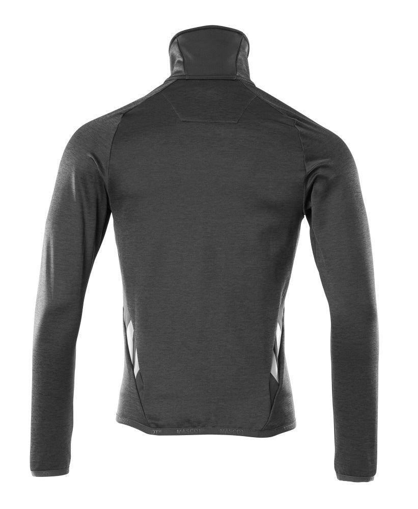 MASCOT® Accelerate Fleecetrui met rits – Zwart