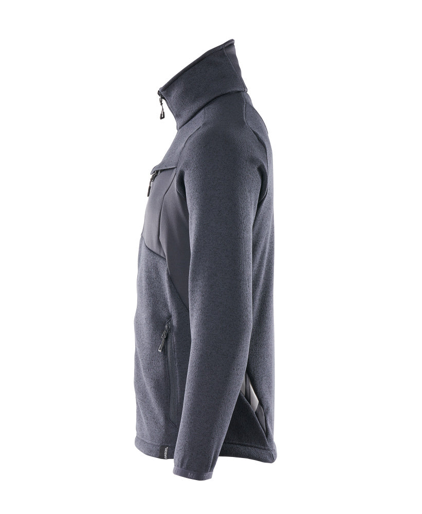 MASCOT® Accelerate Gebreide trui met rits – Donkermarine