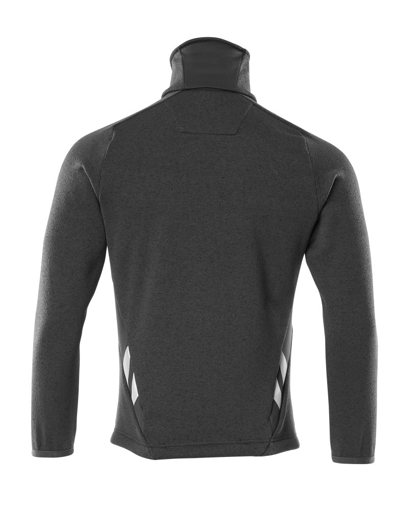 MASCOT® Accelerate Gebreide trui met rits – Zwart