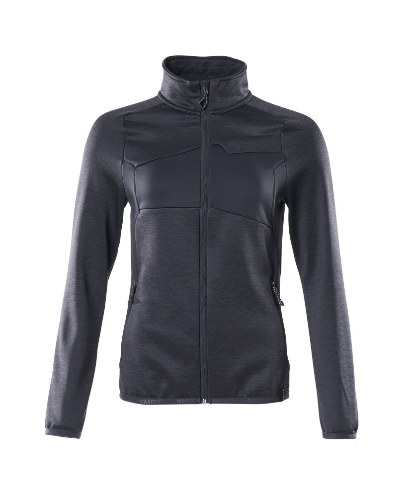 MASCOT® Accelerate Fleecetrui met rits dames – Donkermarine