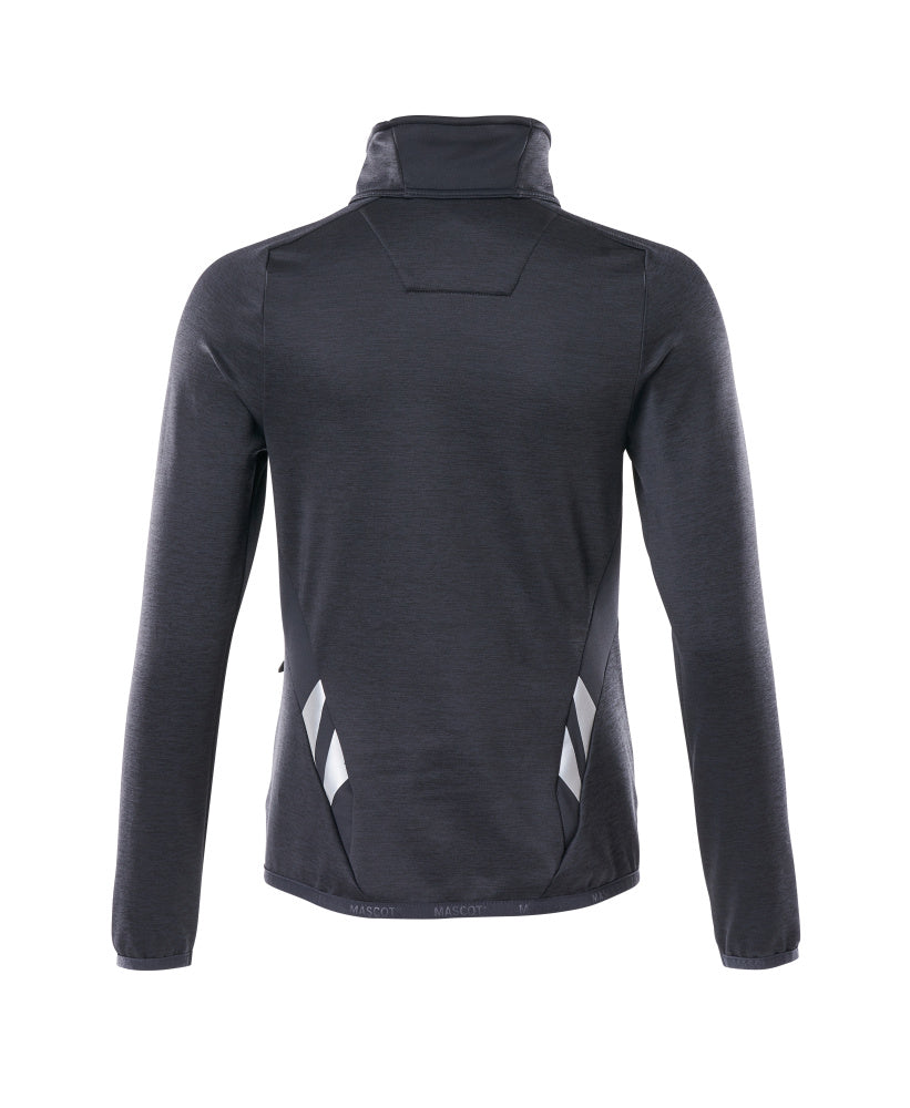 MASCOT® Accelerate Fleecetrui met rits dames – Donkermarine