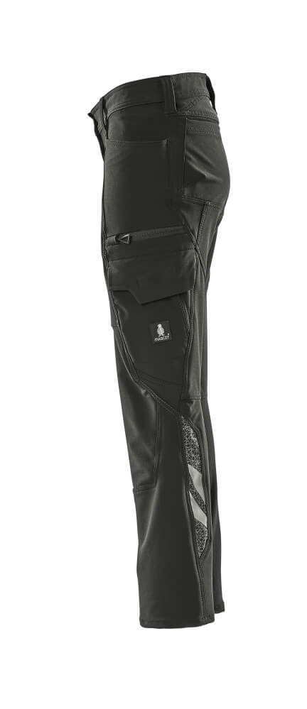 MASCOT® Accelerate Werkbroek dijbeenzak PEARL – Zwart
