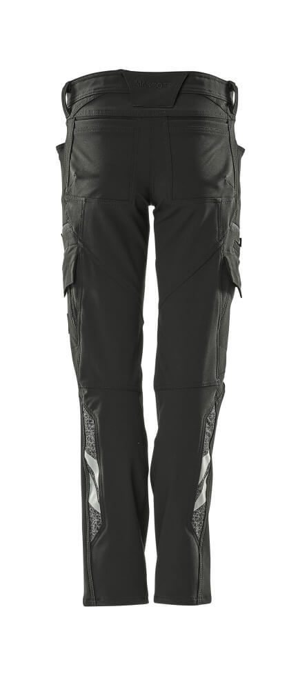 MASCOT® Accelerate Werkbroek dijbeenzak PEARL – Zwart