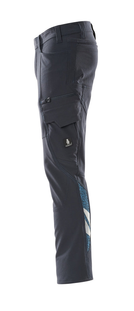 MASCOT® Accelerate Werkbroek met dijbeenzakken – Donkermarine