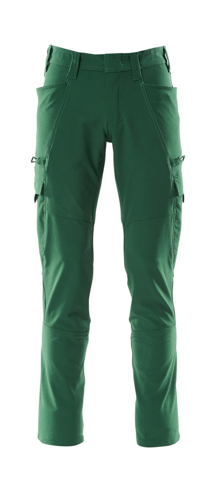 MASCOT® Accelerate Werkbroek met dijbeenzakken – Groen
