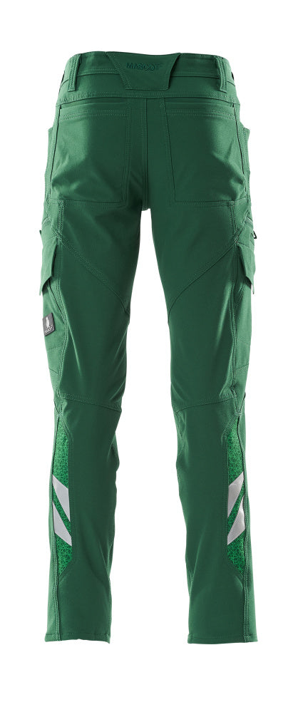 MASCOT® Accelerate Werkbroek met dijbeenzakken – Groen