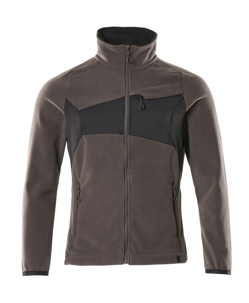 MASCOT® Accelerate Fleece jas – Donkerantraciet/Zwart