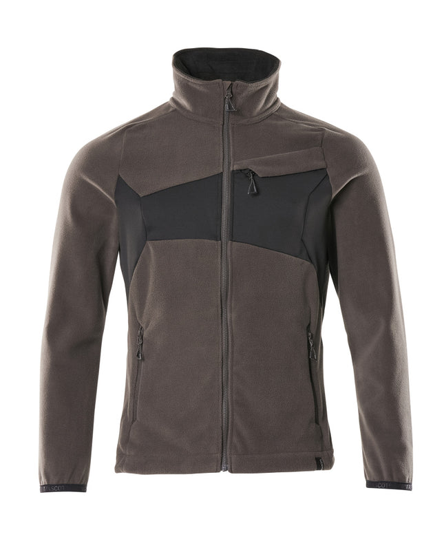 MASCOT® Accelerate Fleece jas – Donkerantraciet/Zwart