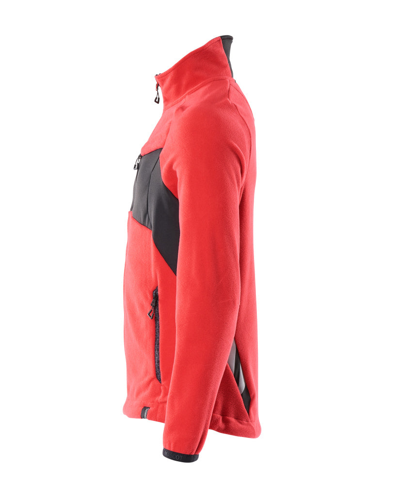 MASCOT® Accelerate Fleece jas – Signaalrood/Zwart