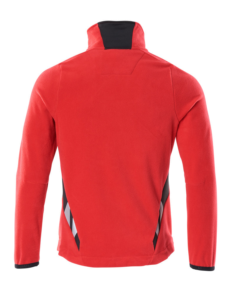 MASCOT® Accelerate Fleece jas – Signaalrood/Zwart