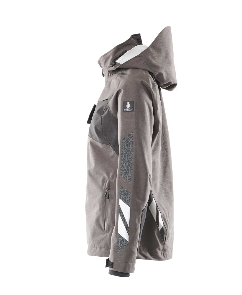 MASCOT® Accelerate Shell jas dames – Donkerantraciet/Zwart
