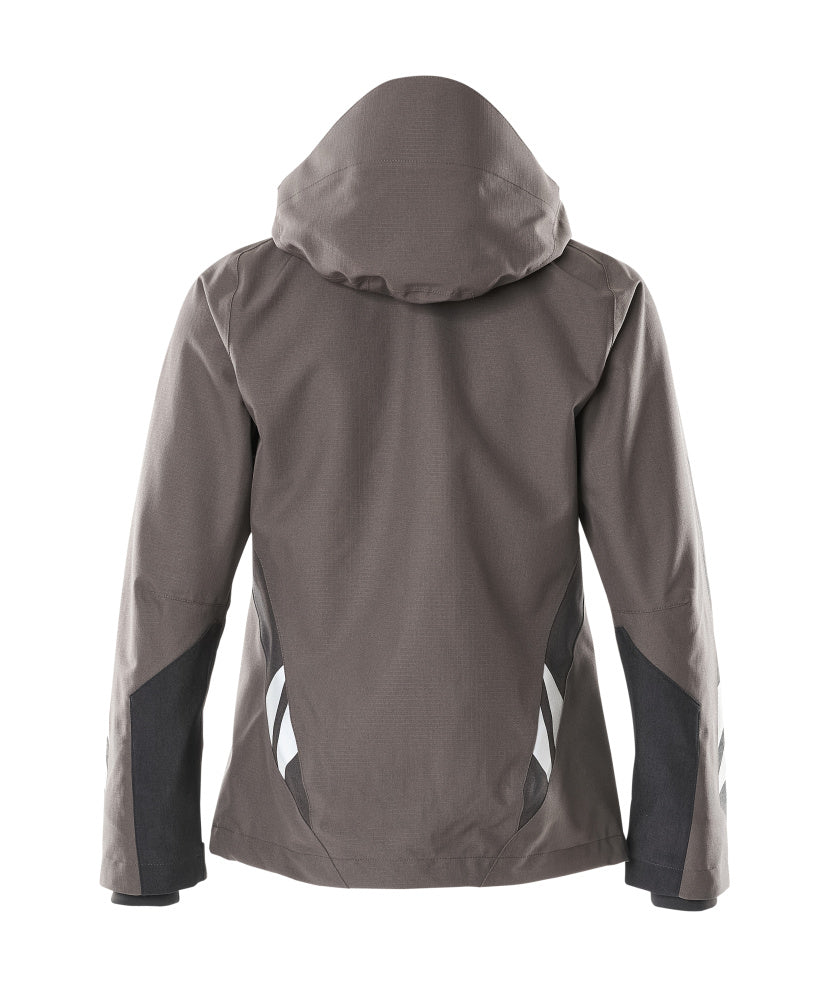 MASCOT® Accelerate Shell jas dames – Donkerantraciet/Zwart