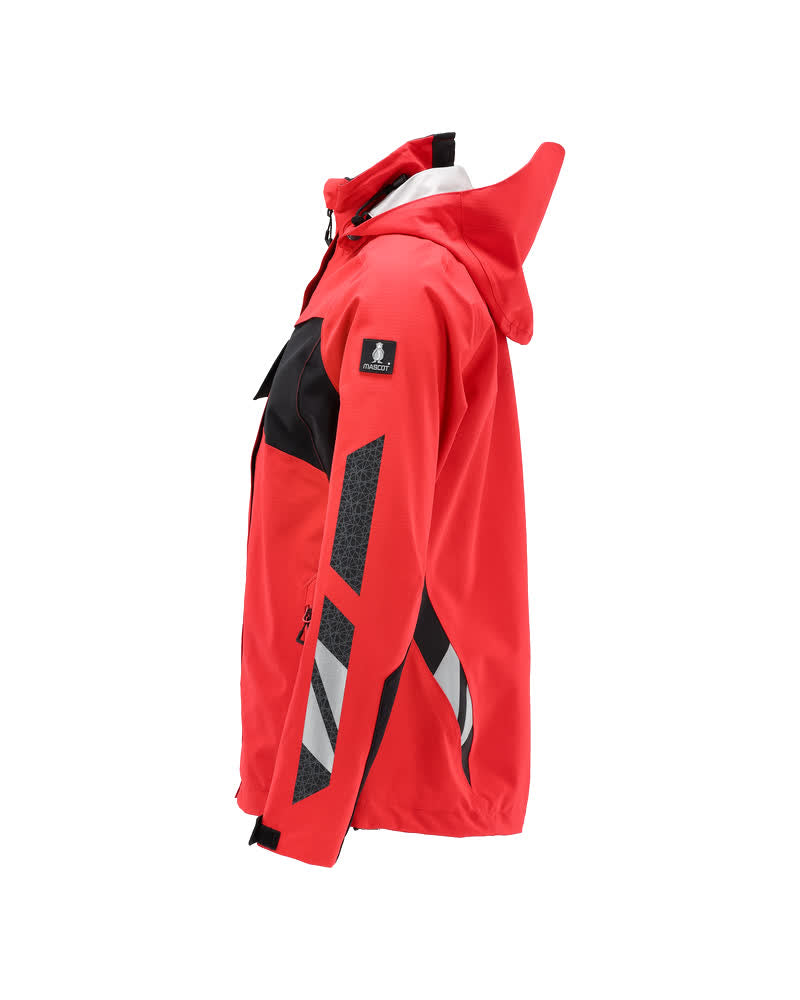 MASCOT® Accelerate Shell jas dames – Signaalrood/Zwart