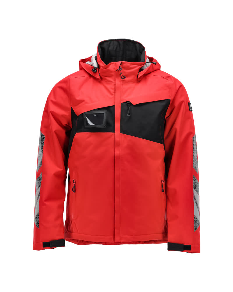 MASCOT® Accelerate Winterjas – Signaalrood/Zwart