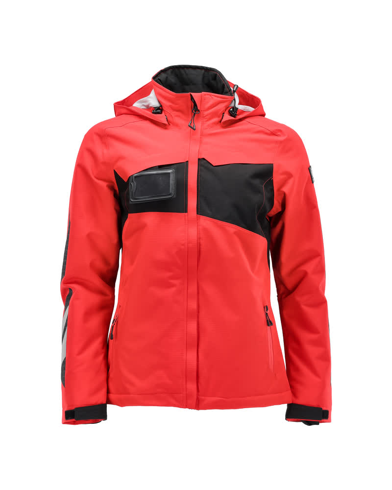 MASCOT® Accelerate Winterjas dames – Signaalrood/Zwart
