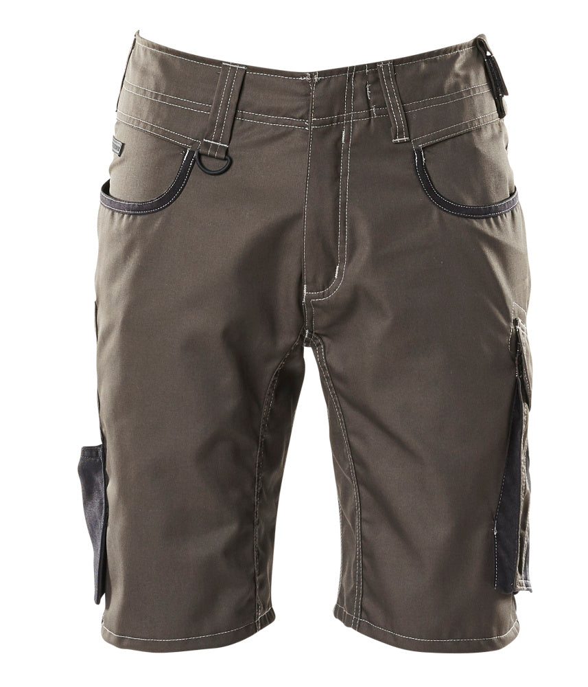 MASCOT® Unique Werkshort met dijbeenzakken – Donkerantraciet/Zwart