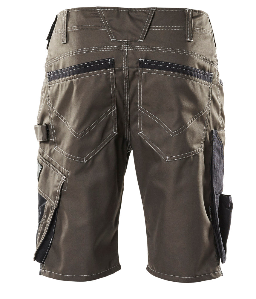MASCOT® Unique Werkshort met dijbeenzakken – Donkerantraciet/Zwart
