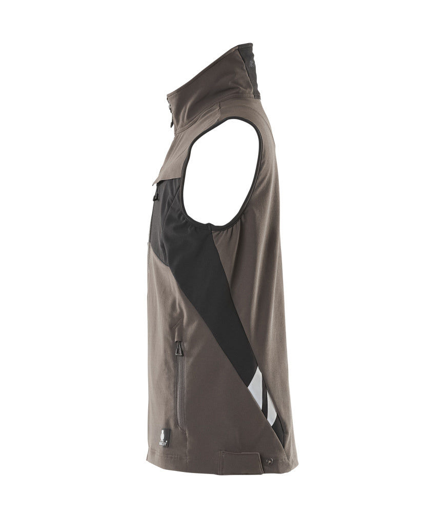 MASCOT® Accelerate Bodywarmer – Donkerantraciet/Zwart