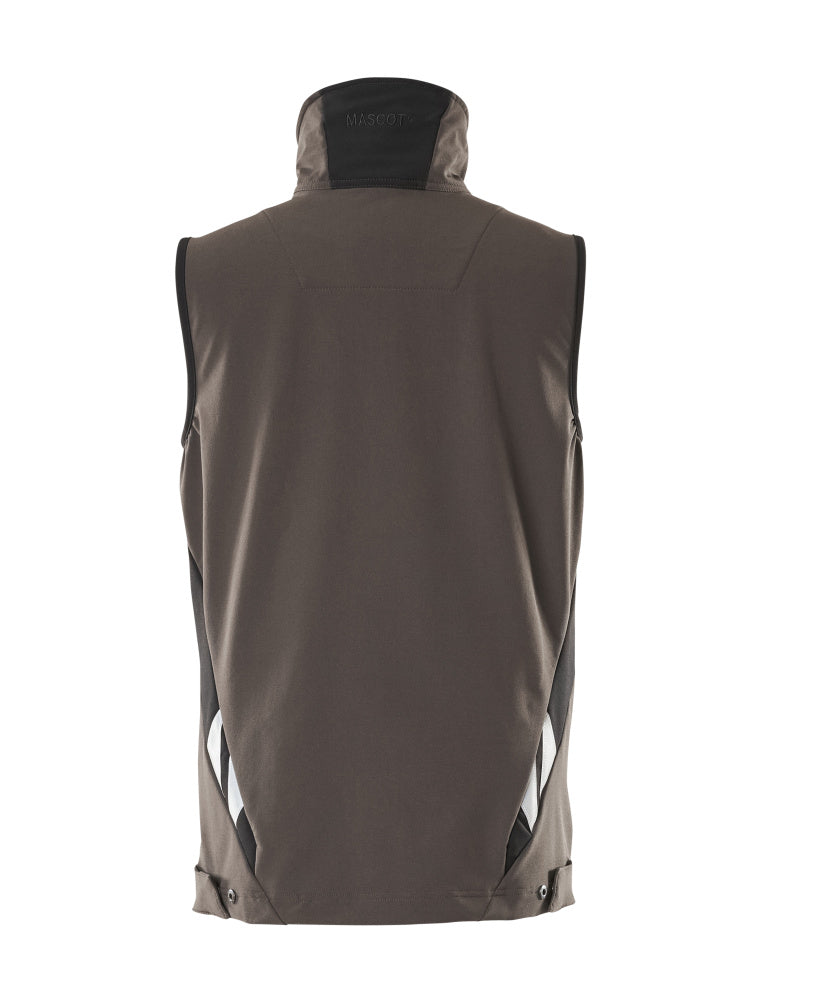 MASCOT® Accelerate Bodywarmer – Donkerantraciet/Zwart