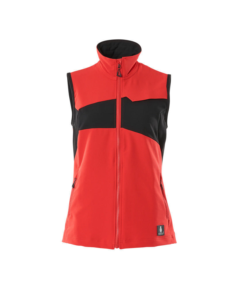 MASCOT® Accelerate Bodywarmer dames – Signaalrood/Zwart
