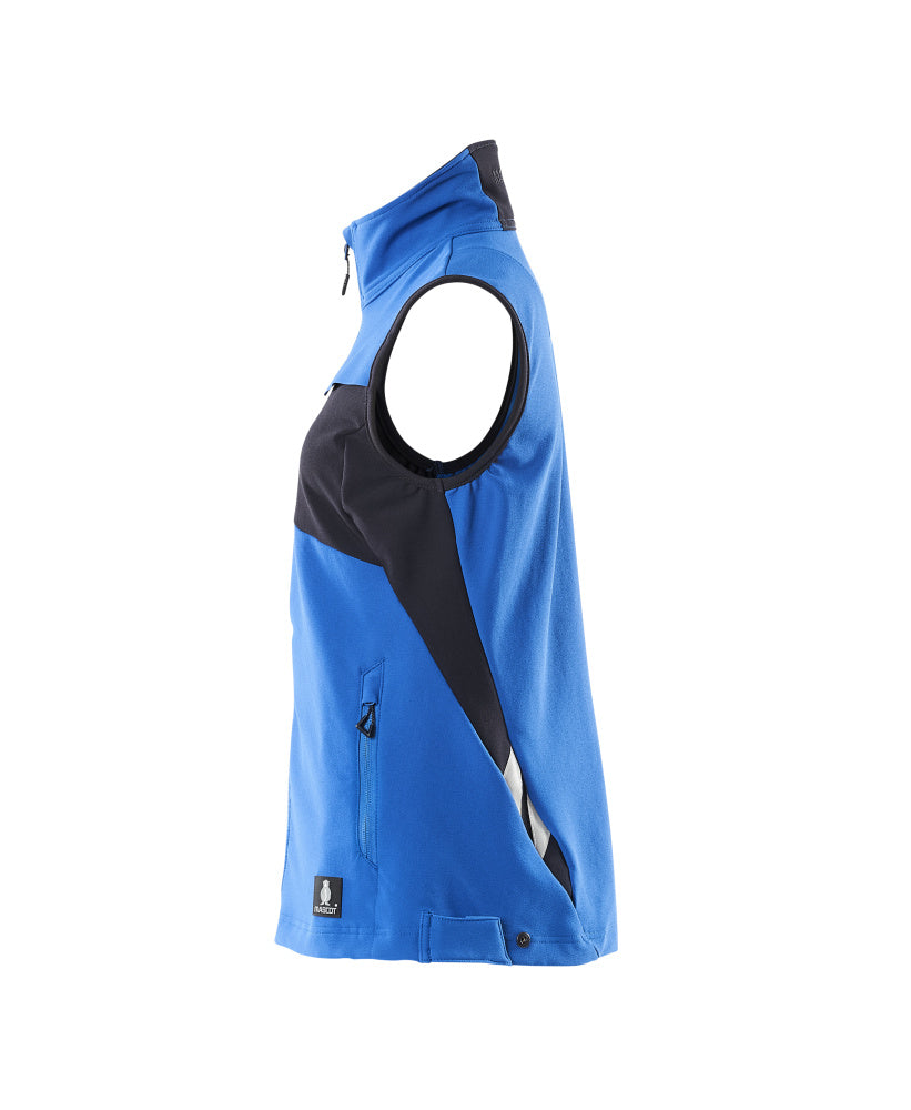 MASCOT® Accelerate Bodywarmer dames – Helder blauw/Donkermarine