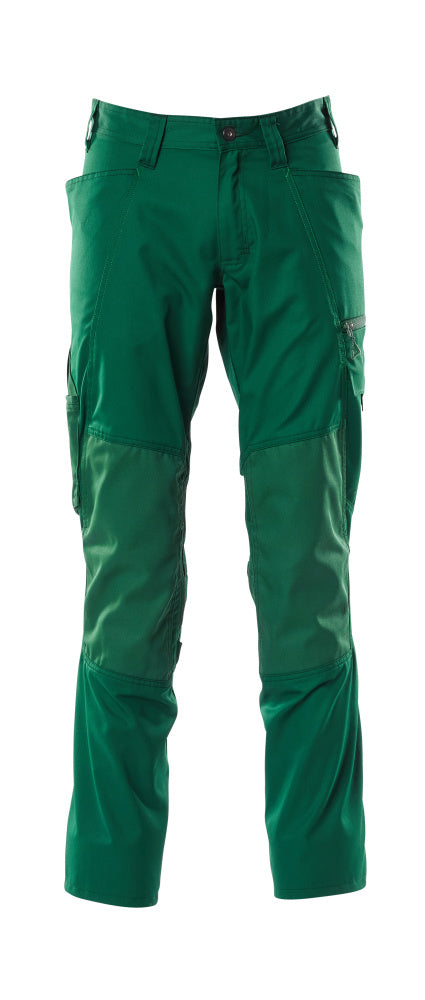MASCOT® Accelerate Werkbroek met kniezakken – Groen